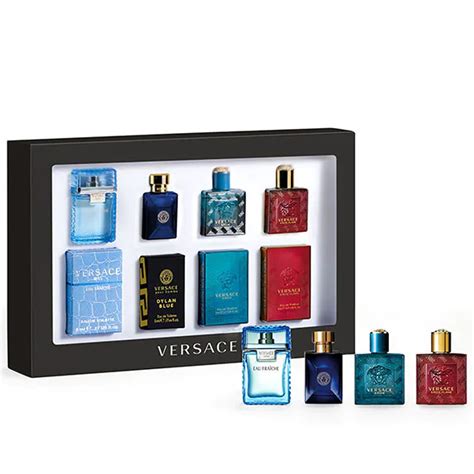 miniature perfume set versace|superdrug miniature perfume sets.